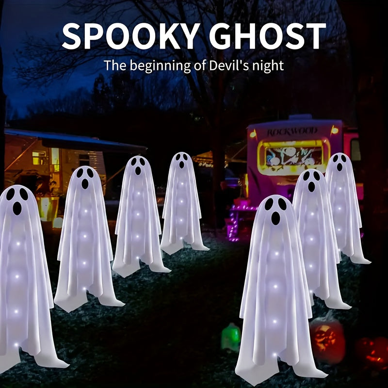 NNETM Halloween Ghost Solar Garden Lights (3pcs)