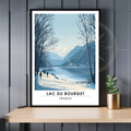 Affiche Lac du Bourget | Impression France  |  Affiche France-0
