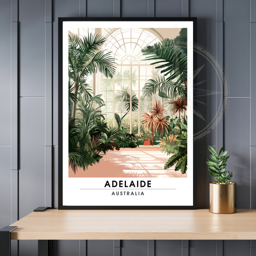 Affiche Adélaïde | Poster décoratif Australie | Affiche Australie-0