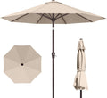 Patio kingdom 10ft Weather Resistant Patio Umbrella With Tilt Crank