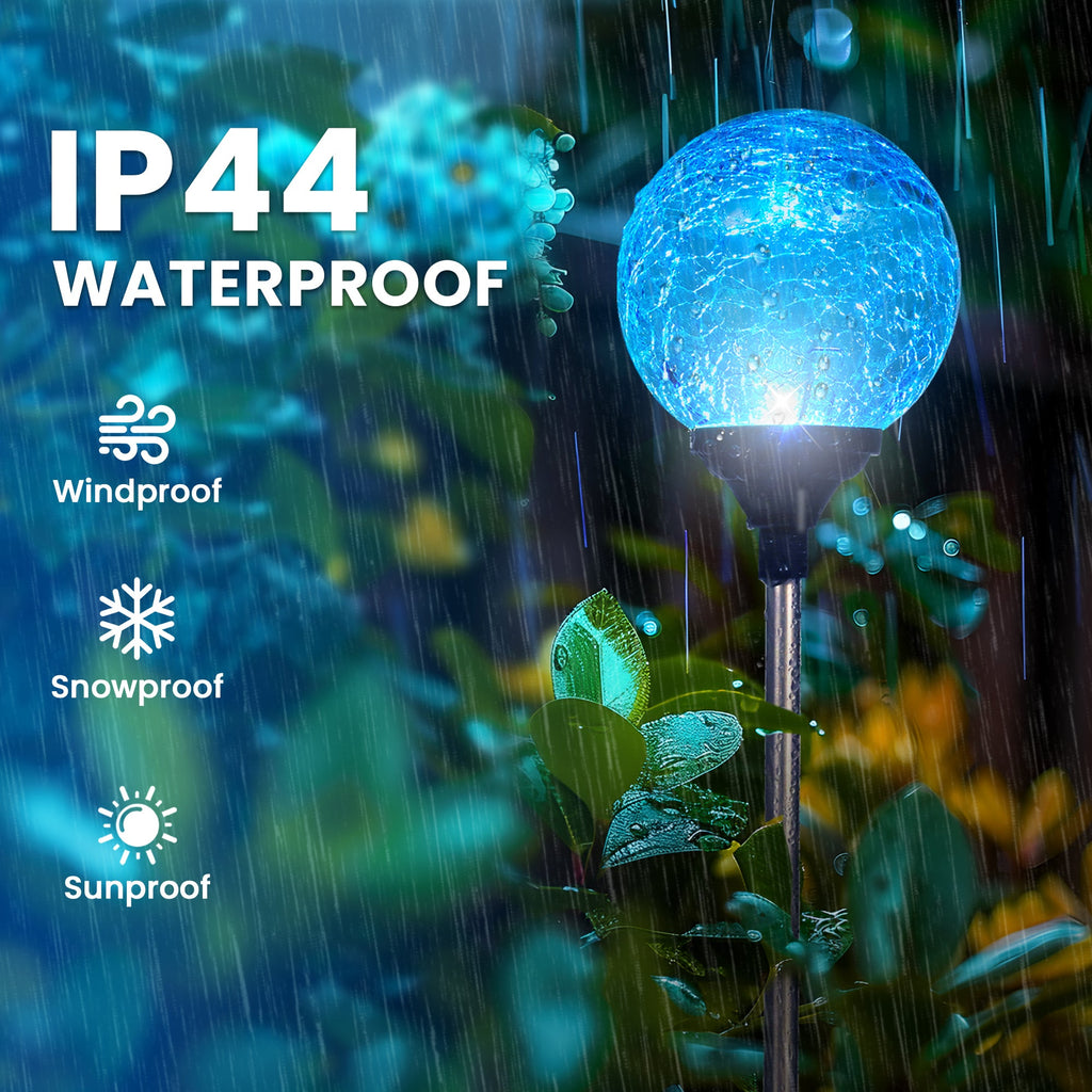 GIGALUMI Solar Garden Lights Outdoor Decorative Waterproof-2