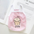 Cute Dog Mesh Tank Top for Spring Summer-5