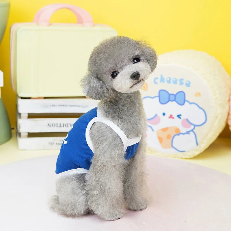 Cute Summer Dog Vest T-Shirt for Pets-2