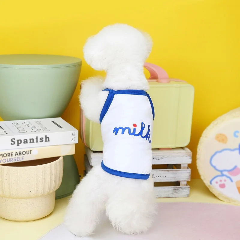 Cute Summer Dog Vest T-Shirt for Pets-5
