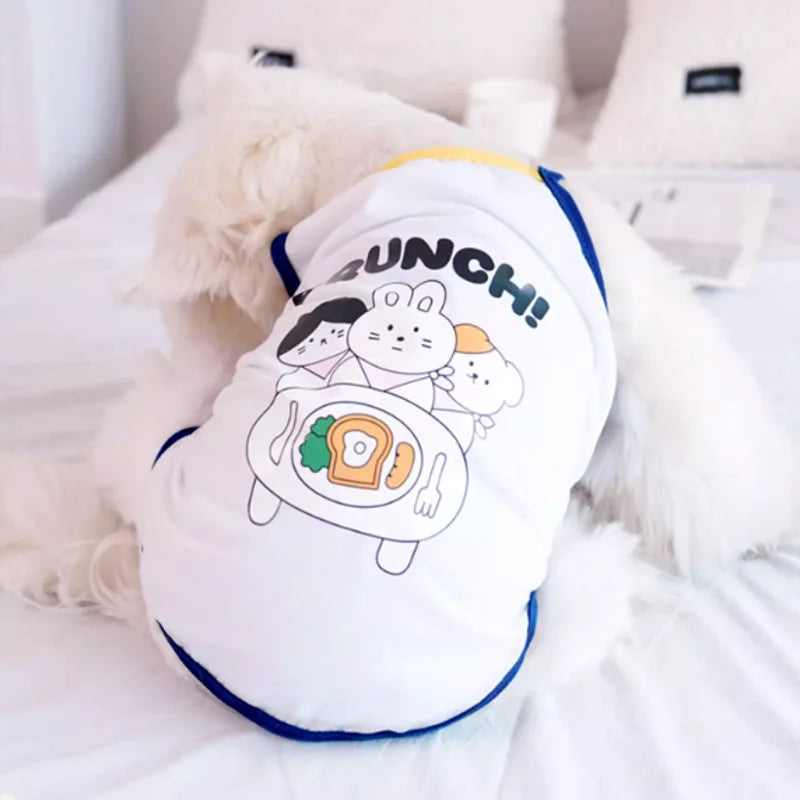 Cute Summer Dog Vest T-Shirt for Pets-7