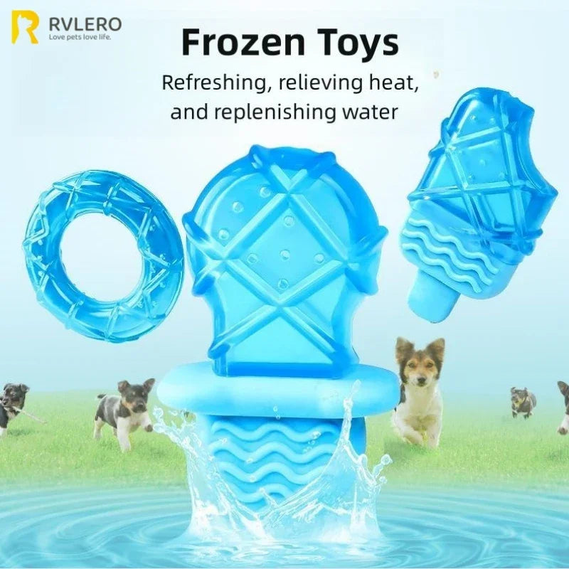 Dog Ice Stick Cooling Toy Set for Puppies-0