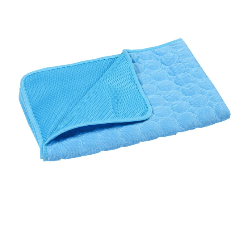 NNEOBA Dog Mat Cooling Summer Pad Mat For Dogs Cat Blanket Sofa Breathable Pet Dog Bed Summer Washable For Small Medium Large Dogs Car-0