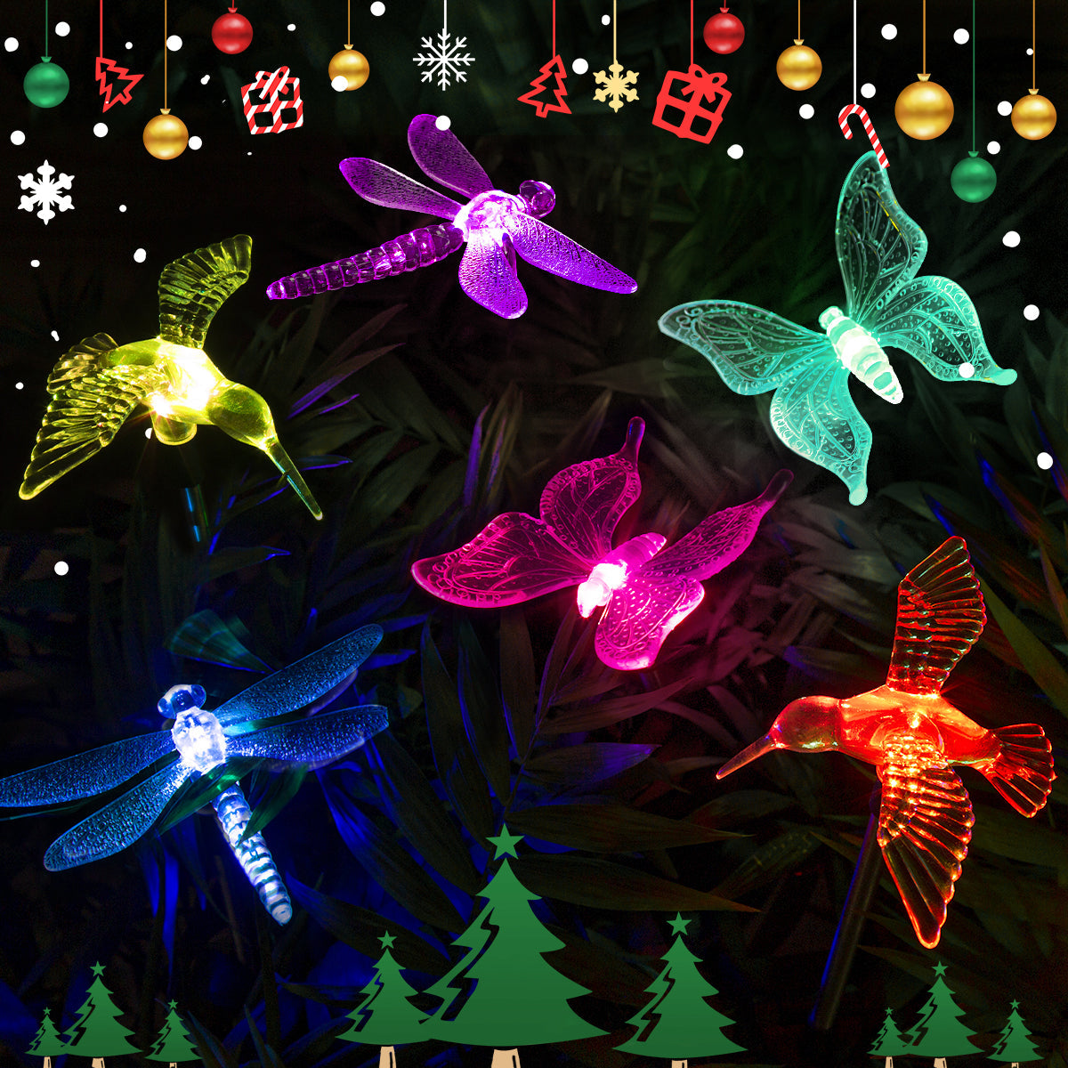 GIGALUMI Solar Garden Butterfly Lights-1