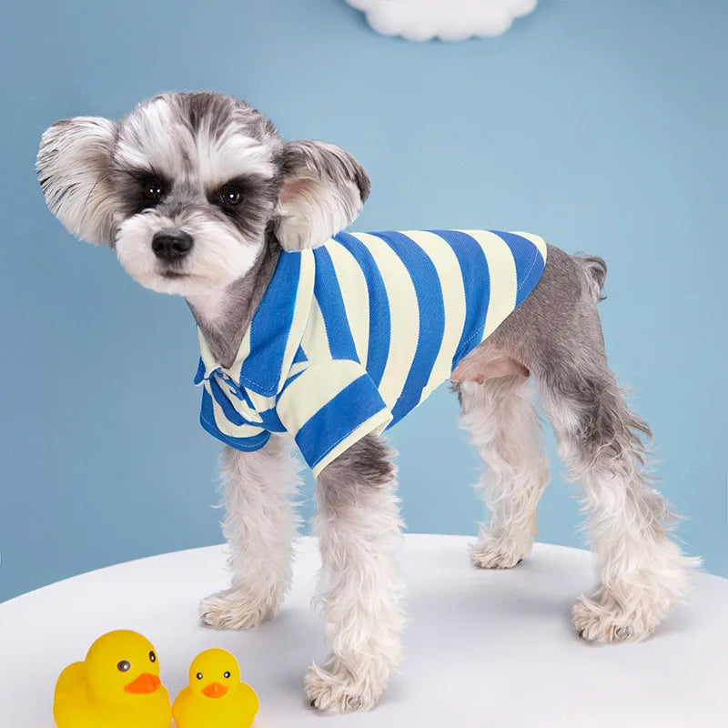 Pet Dog Polo Shirt Summer Casual Wear-1