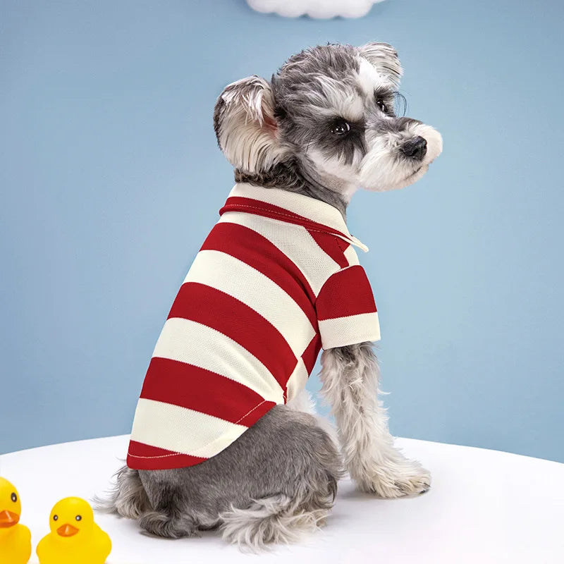 Pet Dog Polo Shirt Summer Casual Wear-2