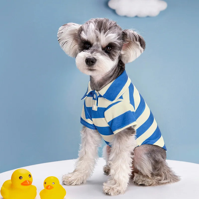 Pet Dog Polo Shirt Summer Casual Wear-6