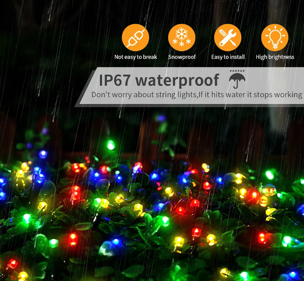 NNEOBA Outdoor Solar String Fairy Lights-3