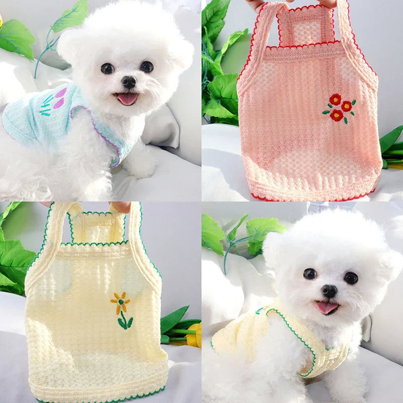 Summer Thin Strap Dog Clothing for Small Pets-0