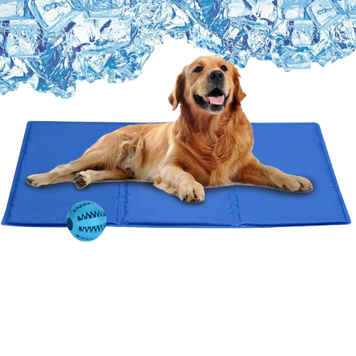 Pet Cooling Mat Dog Cat Gel Non-Toxic Bed Puppy Self-cool Summer Ice Pad 5 Sizes-1